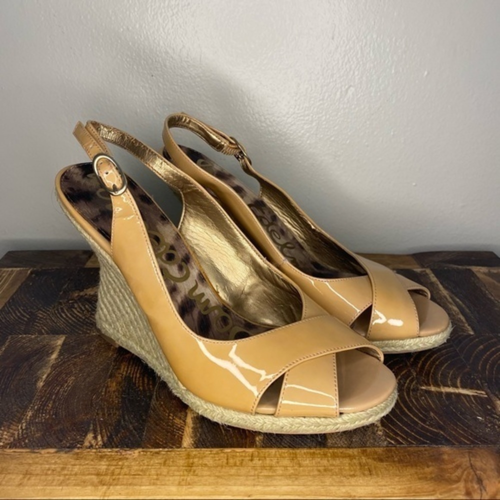 Sam Edelman Arianna‎ Espadrille Wedge Sandal Sz 7.5